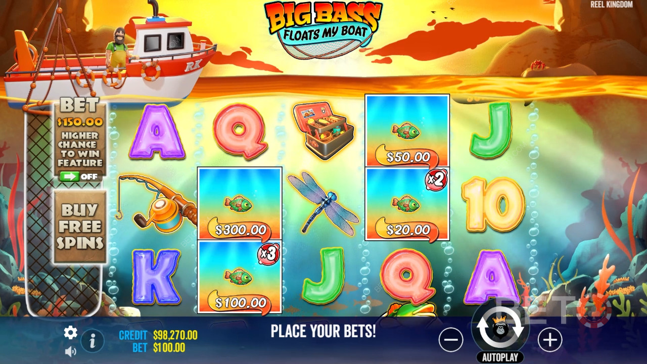 Reel Kingdom का बिग बास फ्लोट्स माई बोट कैसे बजाएं