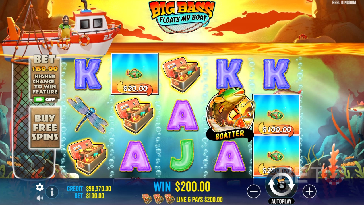 बिग बास फ्लोट्स माई बोट स्लॉट - हमारा फैसला