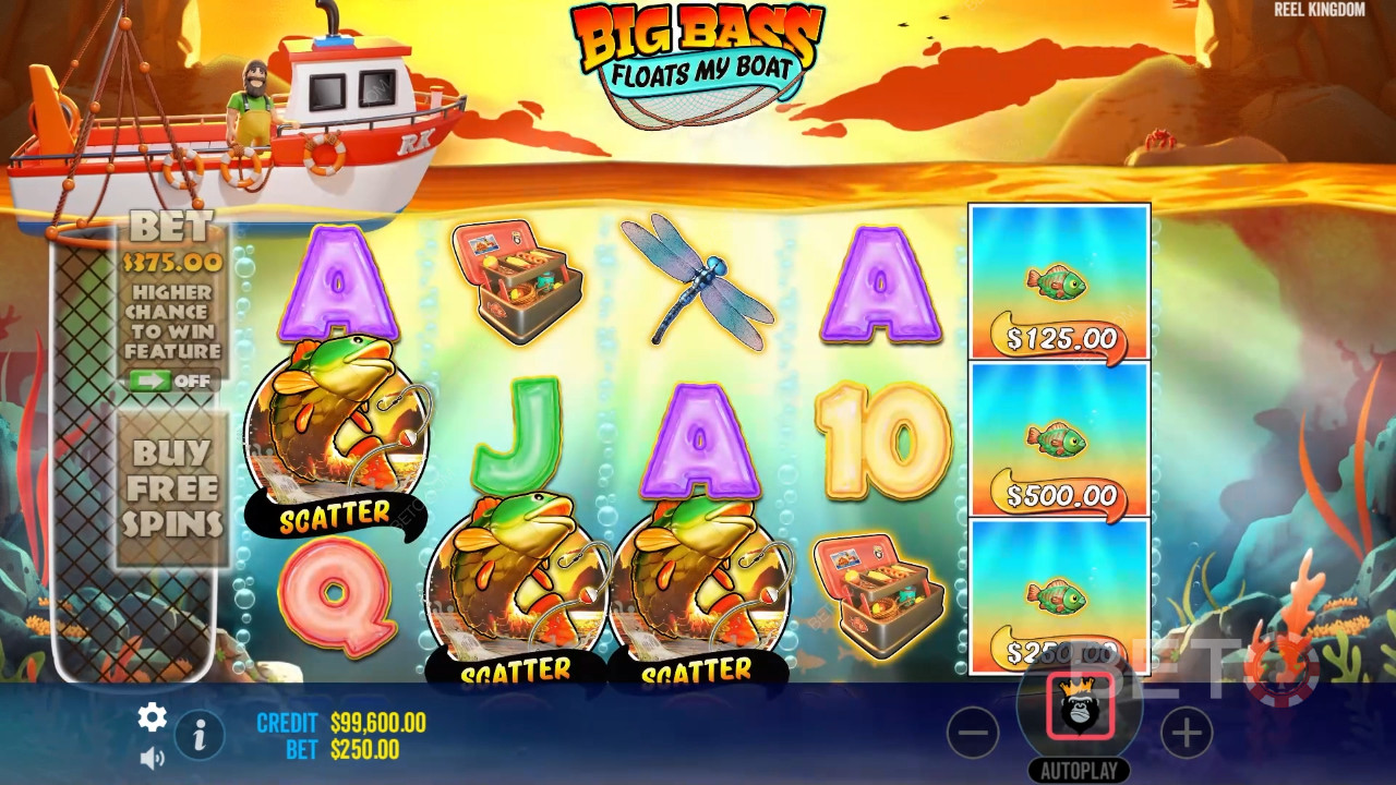 Reel Kingdom द्वारा बिग बास फ्लोट्स माई बोट में बोनस सुविधाओं की व्याख्या