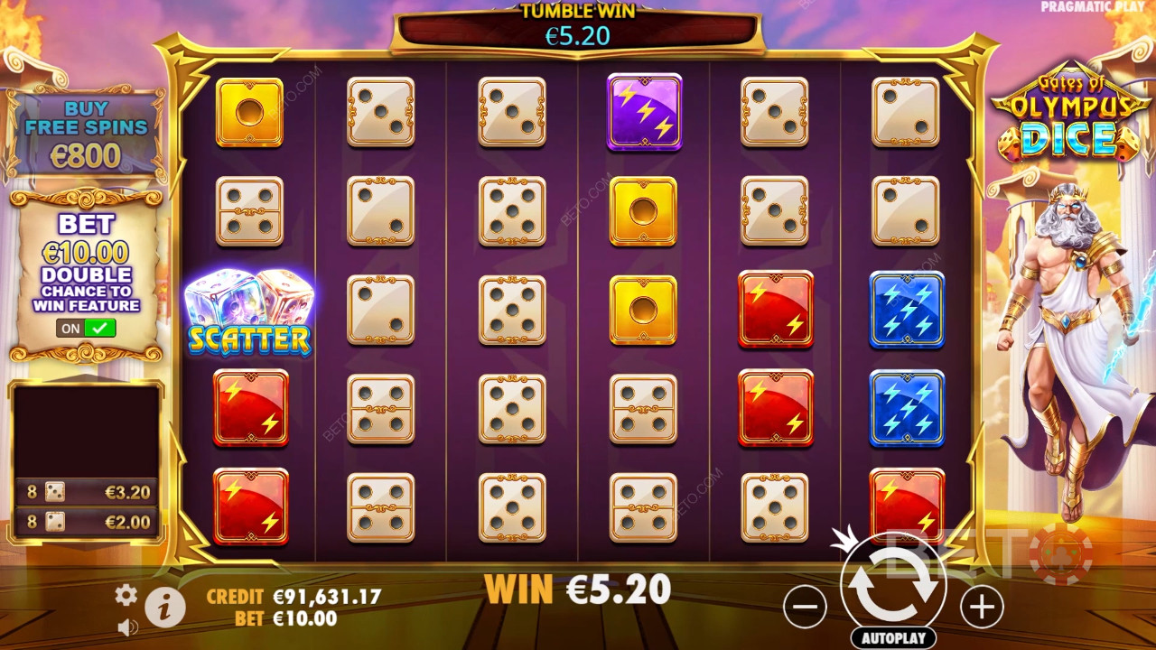Pragmatic Play के Gates of Olympus डाइस कैसे खेलें