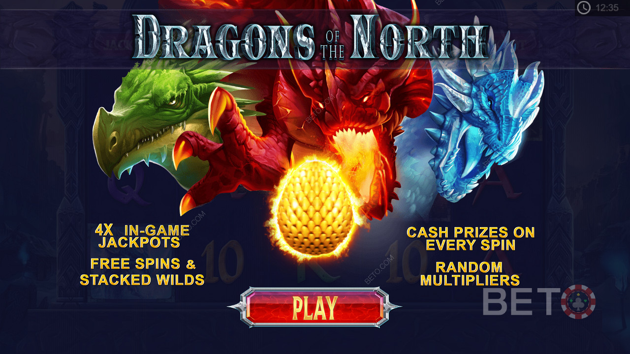 Dragons of the North वीडियो स्लॉट