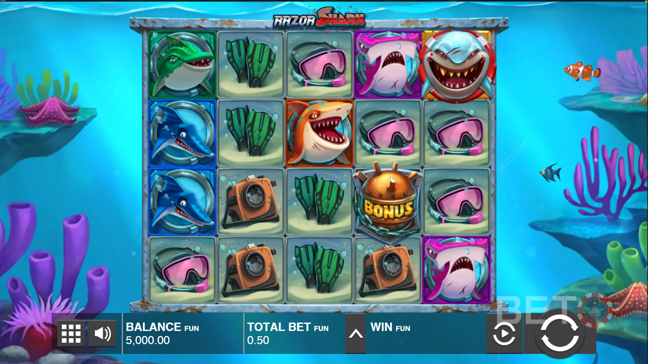 Razor Shark फ्री खेलें