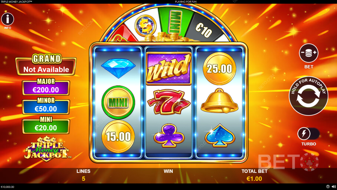 Playtech का ट्रिपल मनी जैकपॉट कैसे खेलें