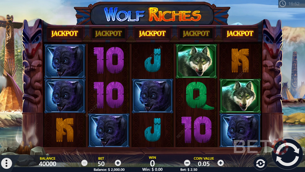 Wolf Riches ऑनलाइन स्लॉट