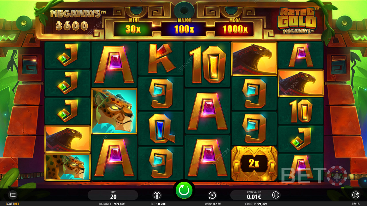 Aztec Gold Megaways ऑनलाइन स्लॉट