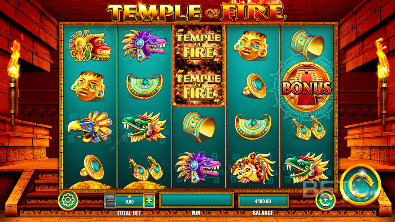 Temple of Fire वीडियो स्लॉट