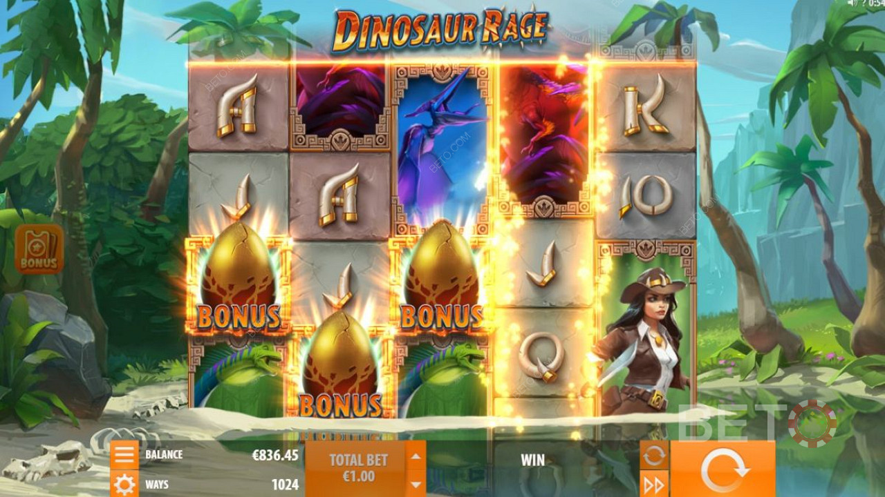 Dinosaur Rage के विशेष बोनस