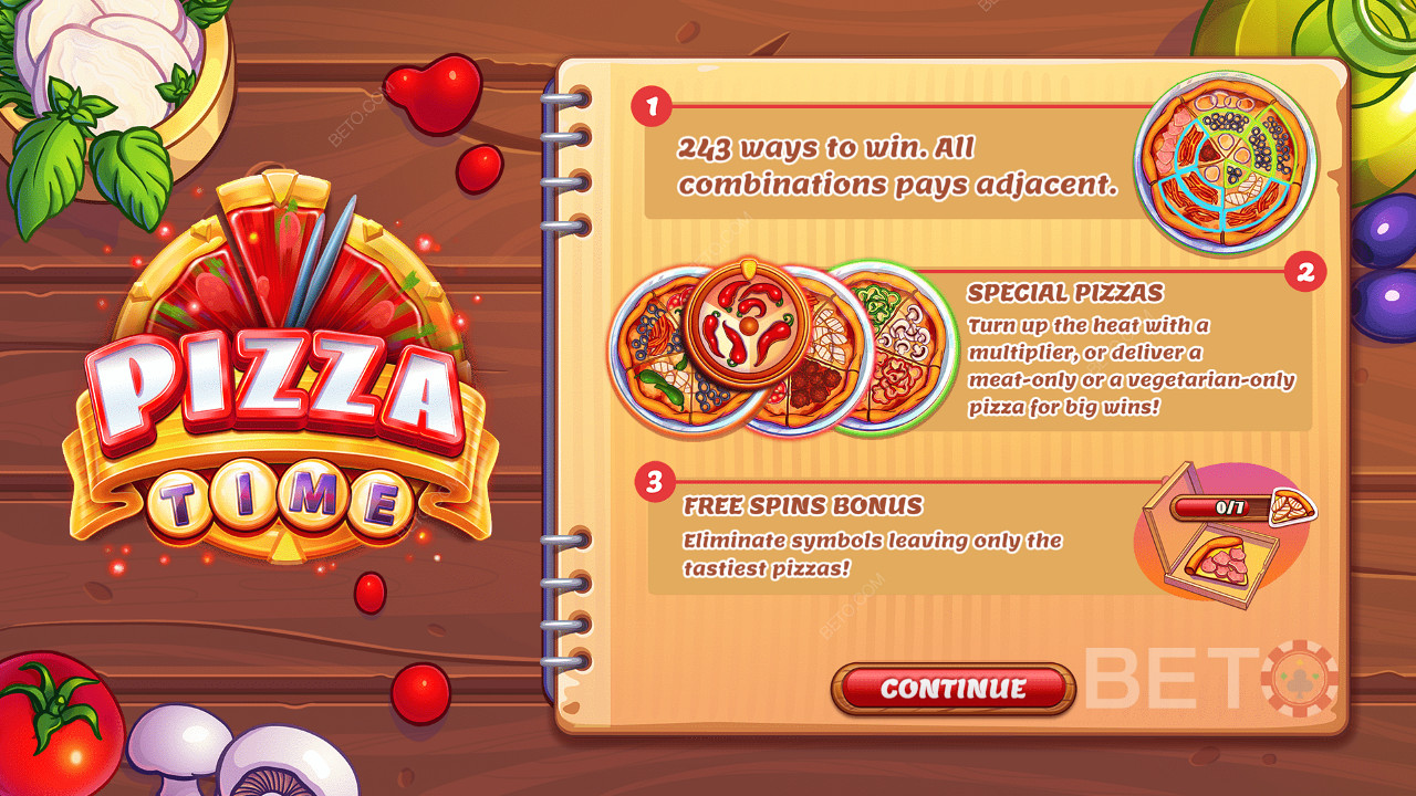 खाने के शौकीनों के लिए Epic Industries द्वारा Pizza Time स्लॉट