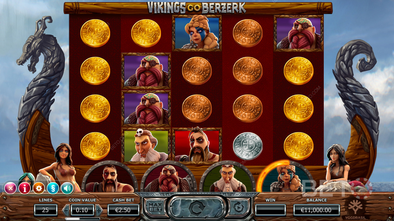 Vikings Go Berzerk स्लॉट शानदार सुविधाओं से भरा हुआ है