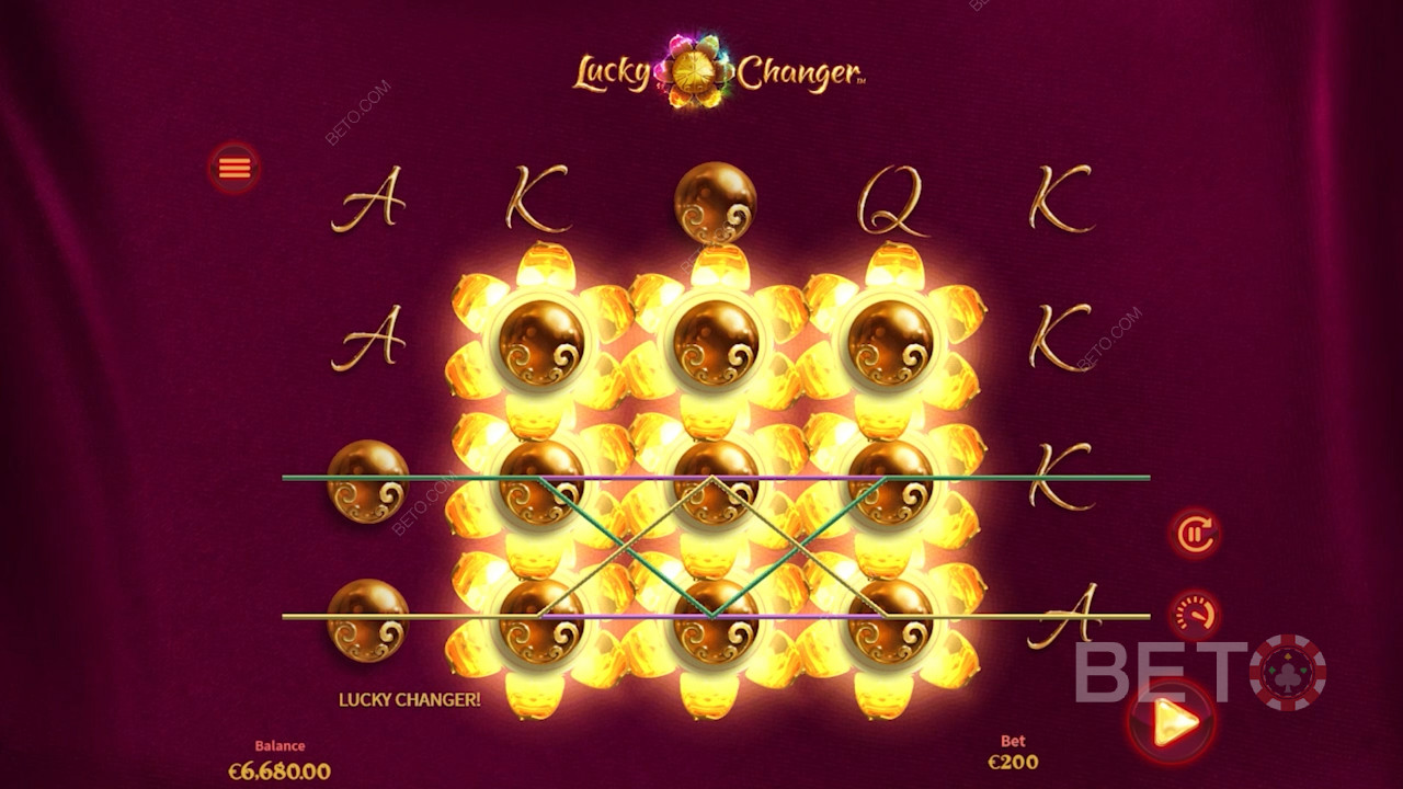 विशेष Lucky Changer सुविधा से जीत प्राप्त करना आसान हो जाता है