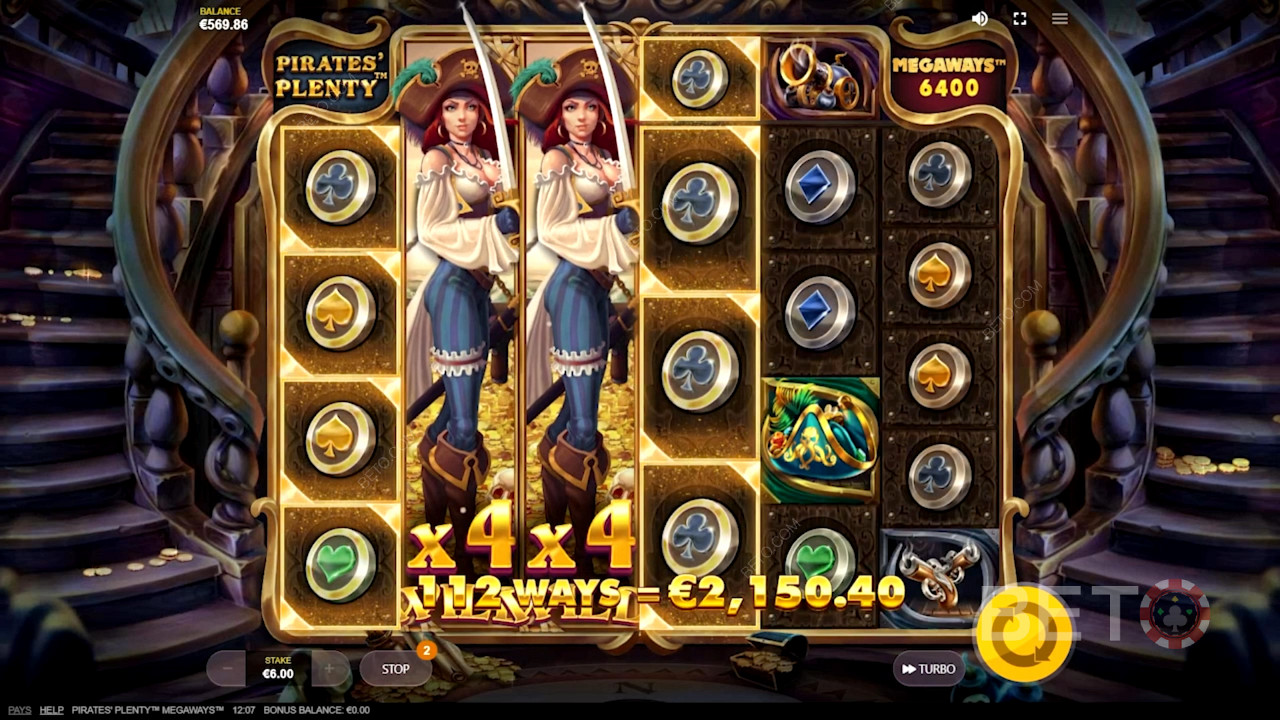 Pirates Plenty Megaways फ्री खेलें