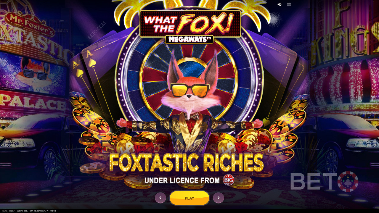 शानदार What The Fox Megaways गेम की शुरुआत