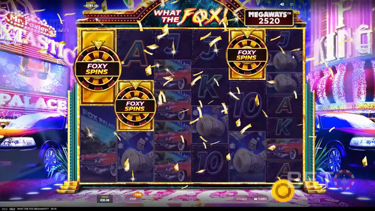What The Fox Megaways में मुफ्त स्पिन जीतना