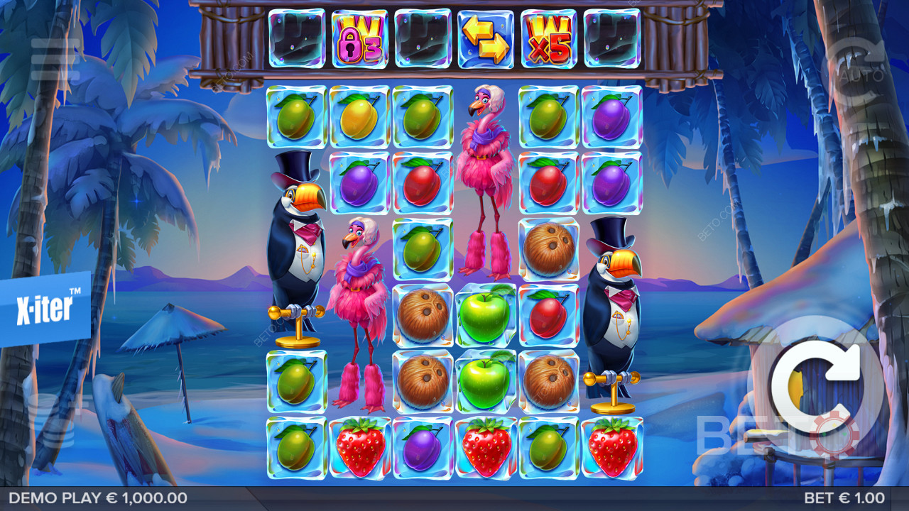 Tropicool - 95% की आरटीपी और 10,000x मूल्य के शीर्ष पुरस्कार के साथ