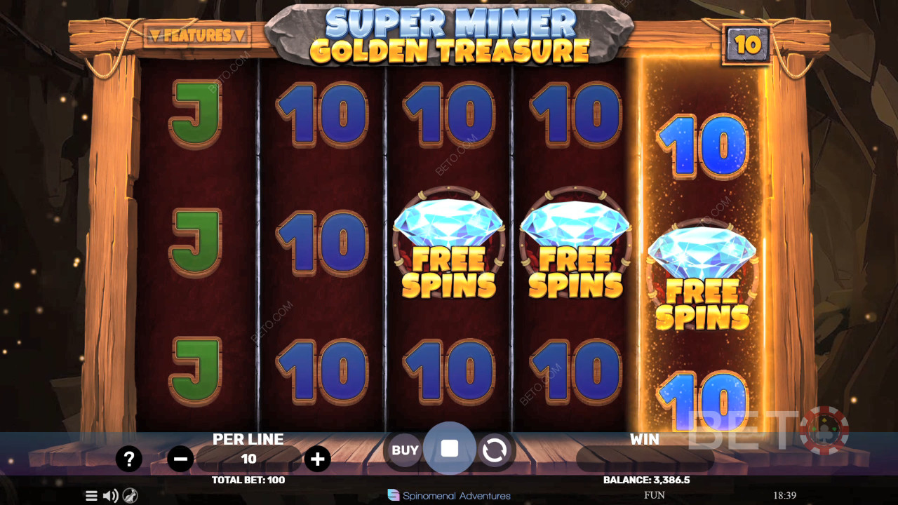 Super Miner - Golden Treasure फ्री खेलें