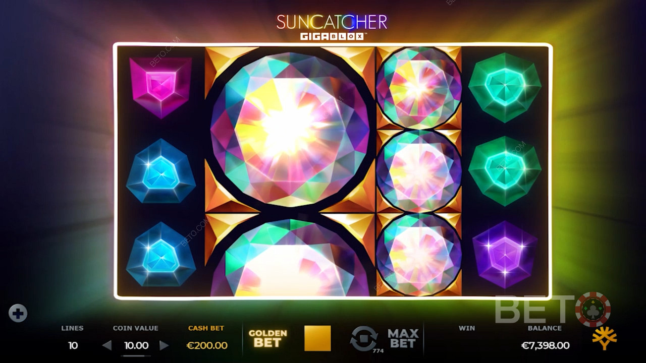 Suncatcher Gigablox के विस्मयकारी दृश्य