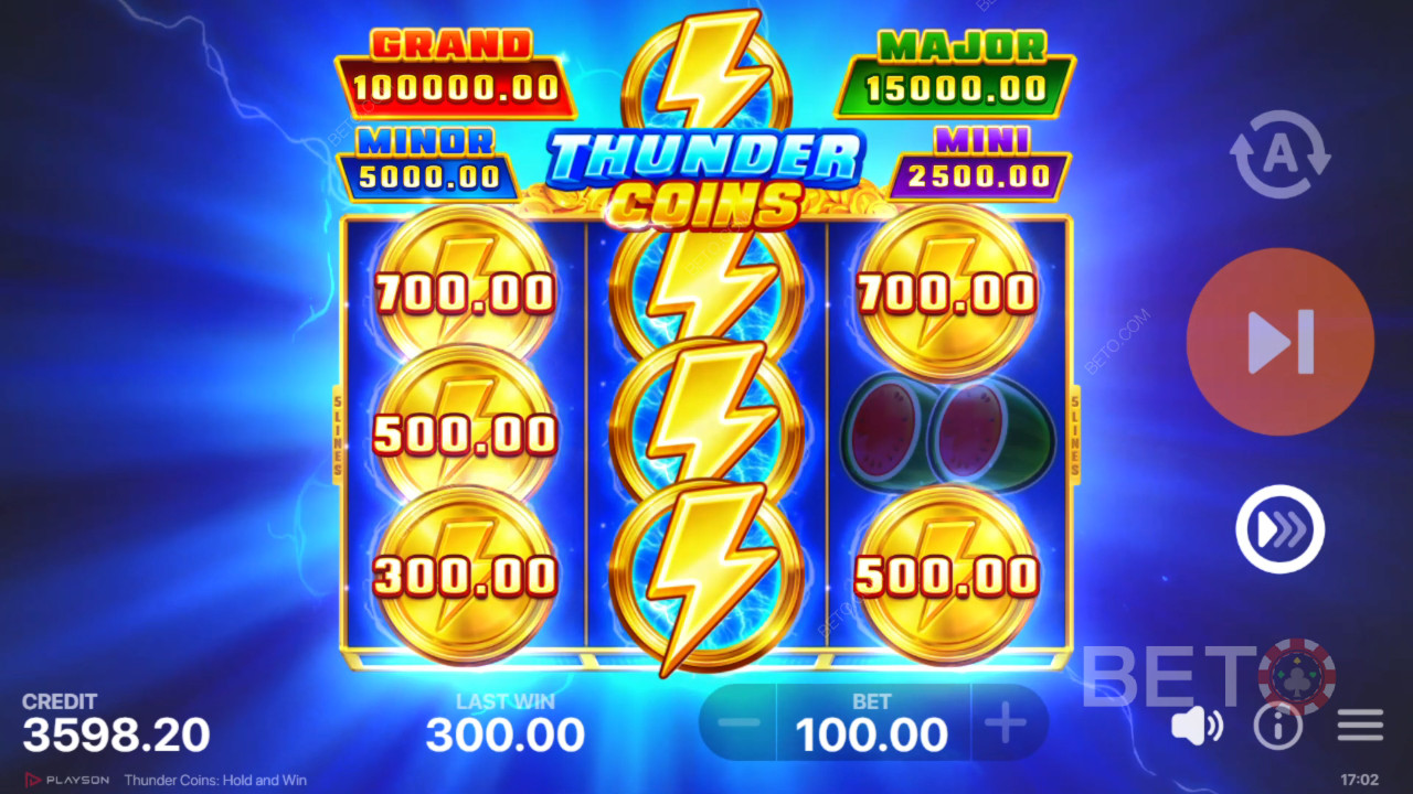 Thunder Coins फ्री खेलें