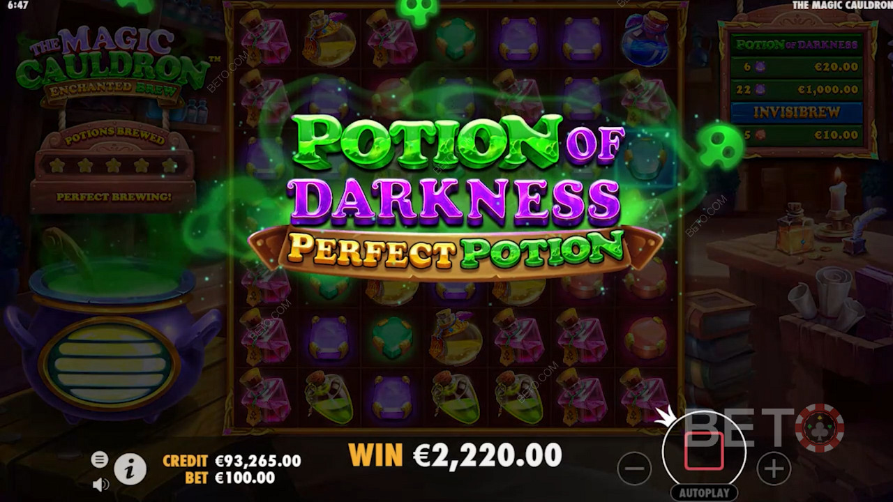 The Magic Cauldron: Enchanted Brew की डार्क स्पेशल विशेषताएं