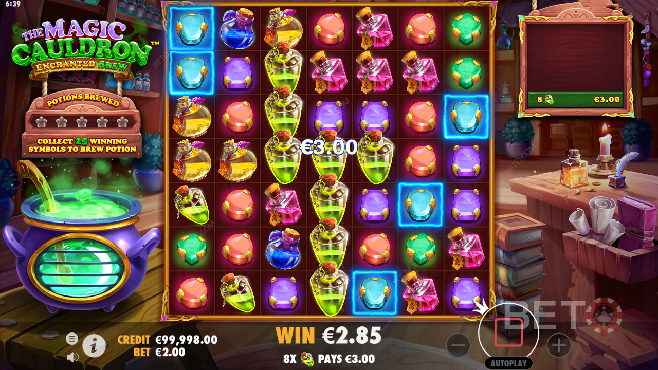 The Magic Cauldron: Enchanted Brew के अद्भुत ग्राफिक्स