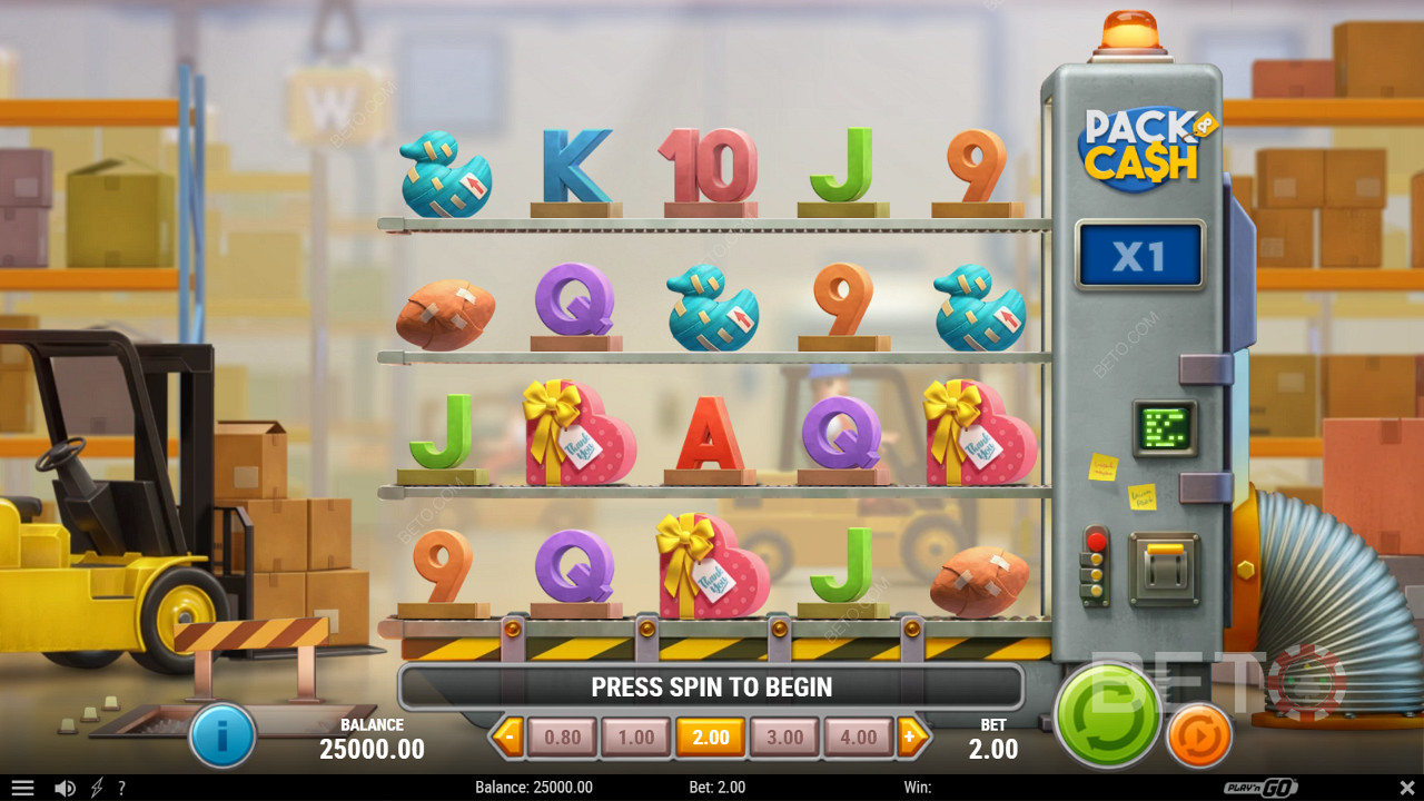 Pack and Cash  फ्री खेलें