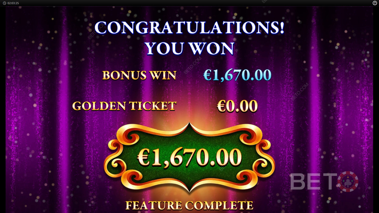 विली वोंका एवरलास्टिंग गोबस्टॉपर स्लॉट में अपनी शर्त का 2,000 गुना जीतें!