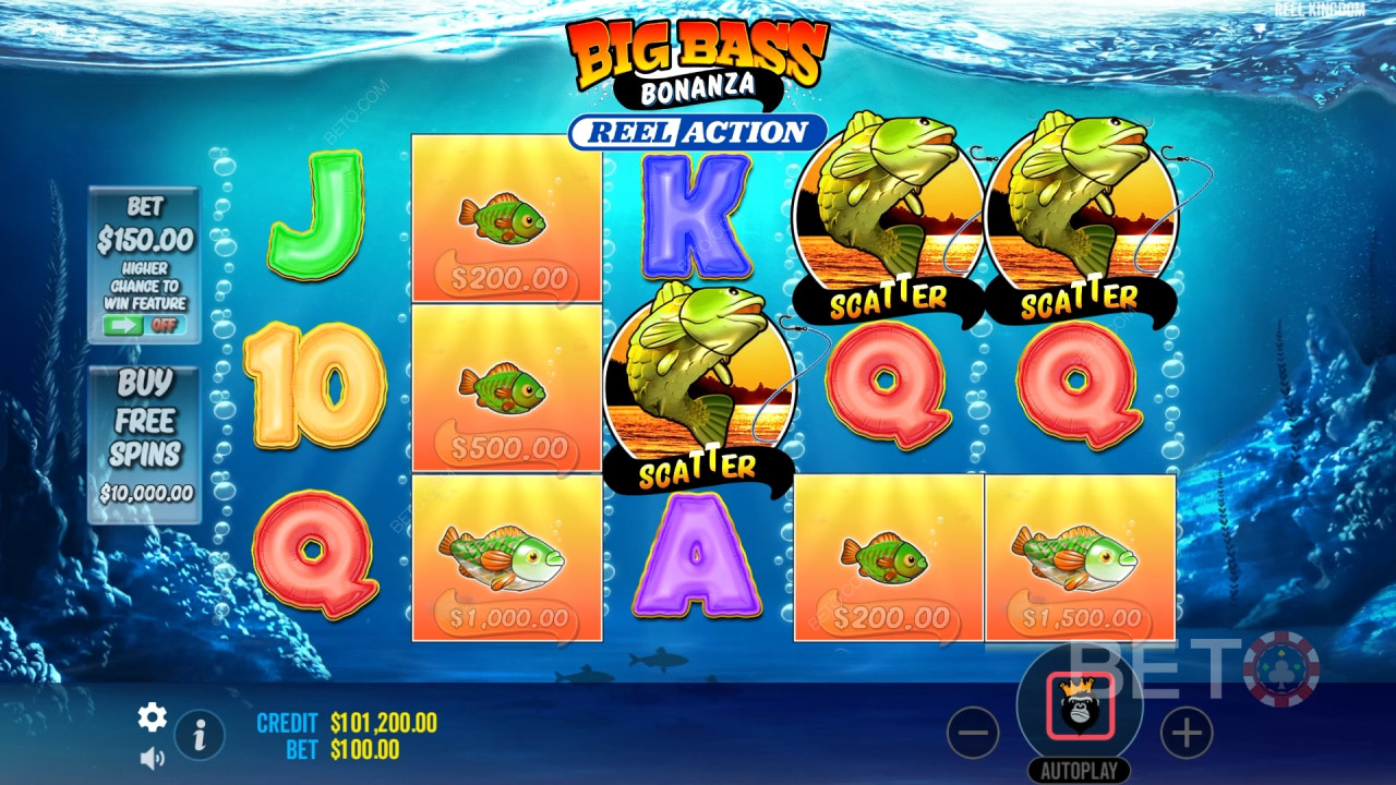 Big Bass Bonanza Reel Action फ्री खेलें