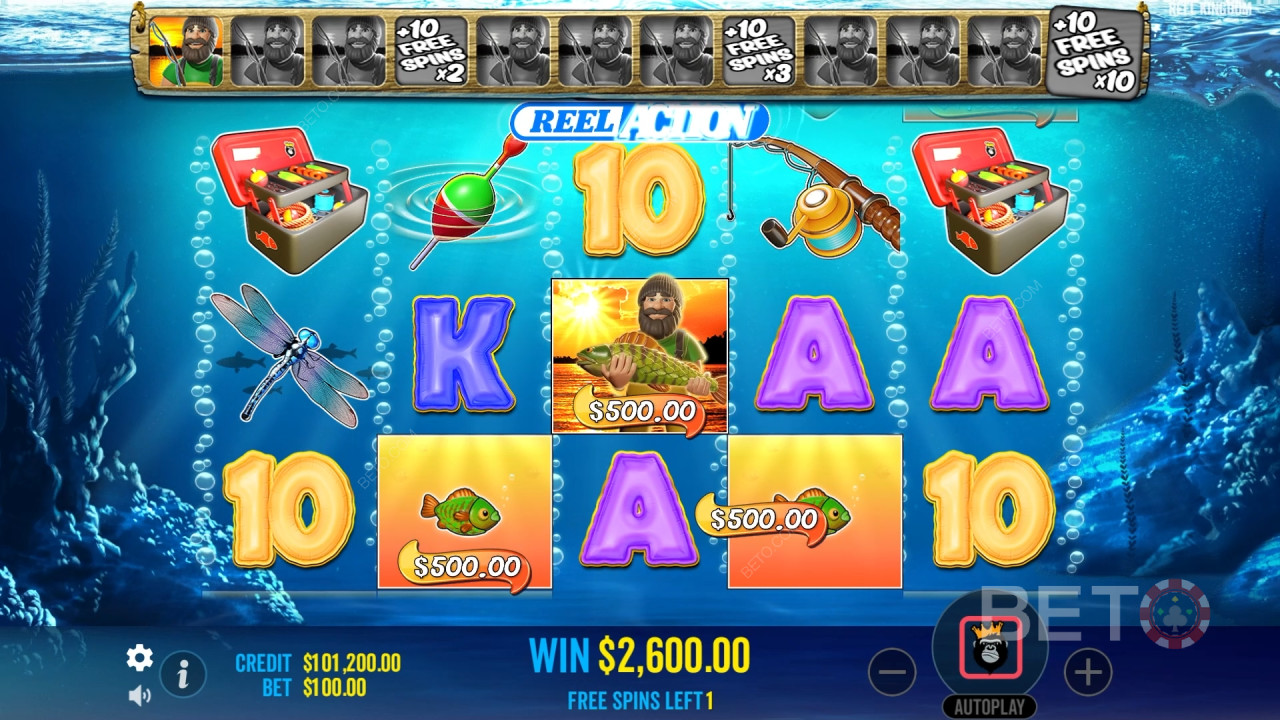 Reel Kingdom द्वारा Big Bass Bonanza रील एक्शन में बोनस सुविधाओं की व्याख्या