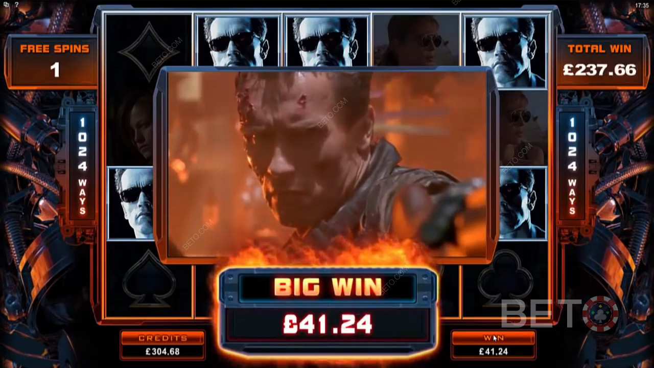 Terminator 2 - "मैं वापस आऊंगा" - रोबोट एक्शन से भरपूर स्लॉट के साथ वापस आ गया है