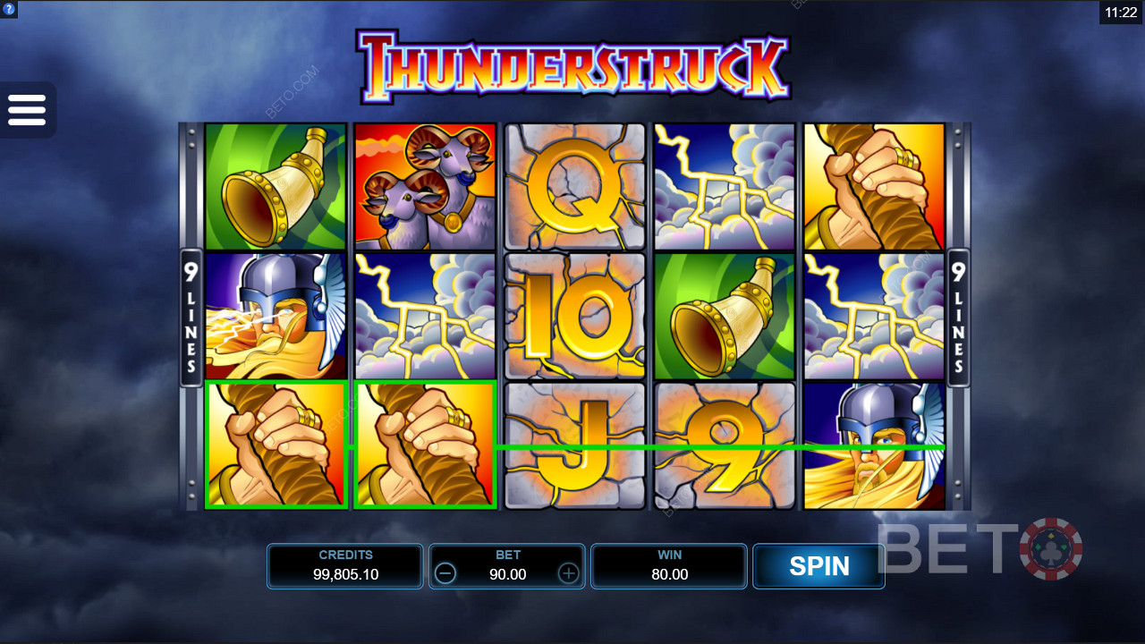 Thunderstruck के डार्क ग्राफिक्स और दृश्य