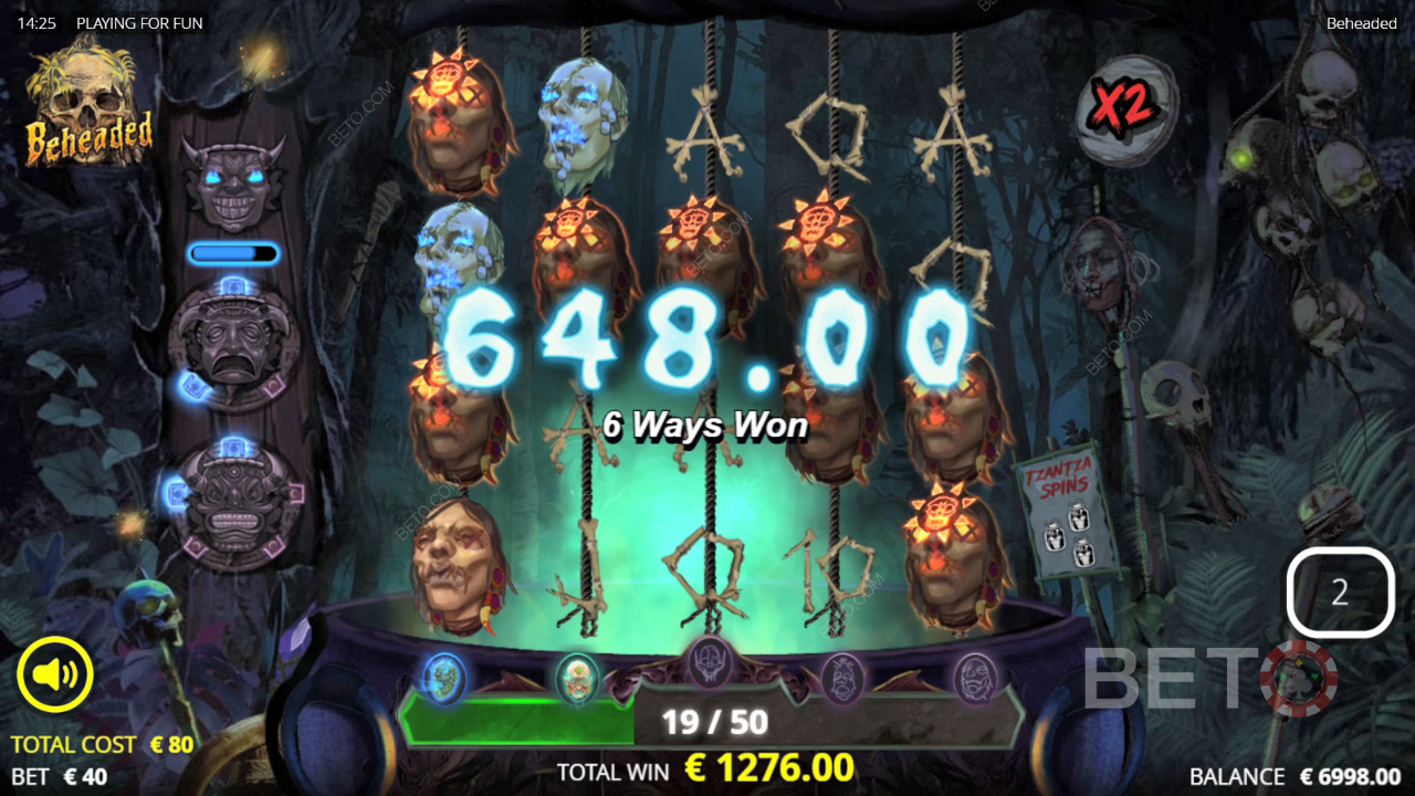 बीहेडेड ऑनलाइन स्लॉट में अपनी शर्त का 15,950 गुना जीतें!