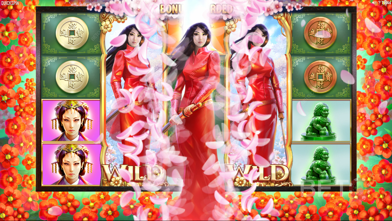 Sakura Fortune ऑनलाइन स्लॉट में रीस्पिन का आनंद लें