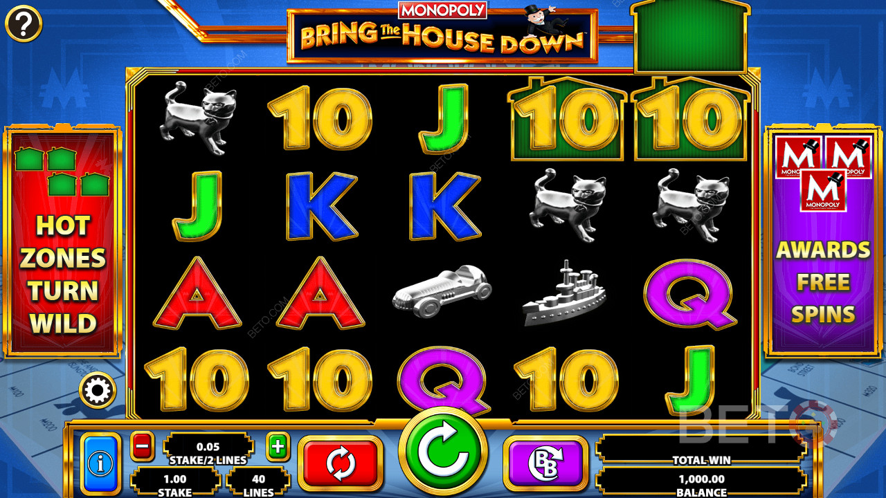 Monopoly Bring the House Down  फ्री खेलें