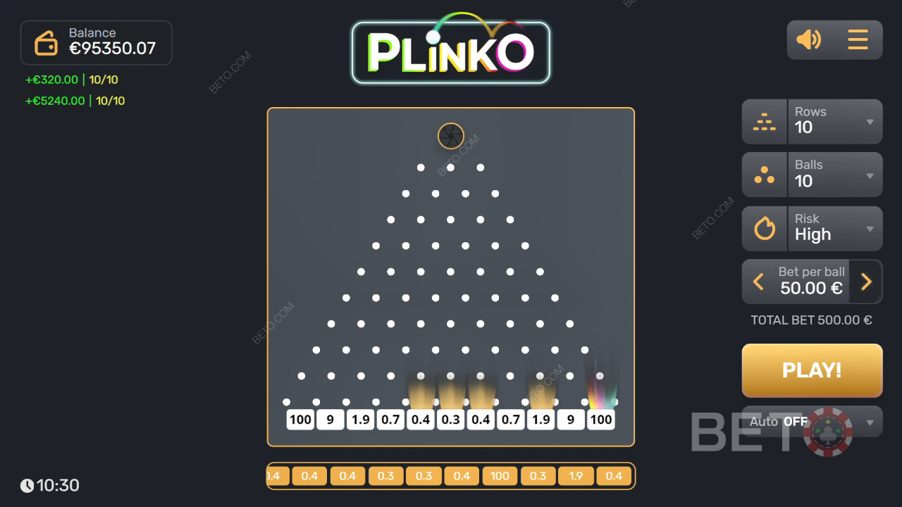Plinko (Gaming Corps) फ्री खेलें