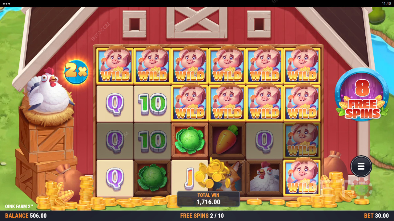 Oink Farm 2 फ्री खेलें