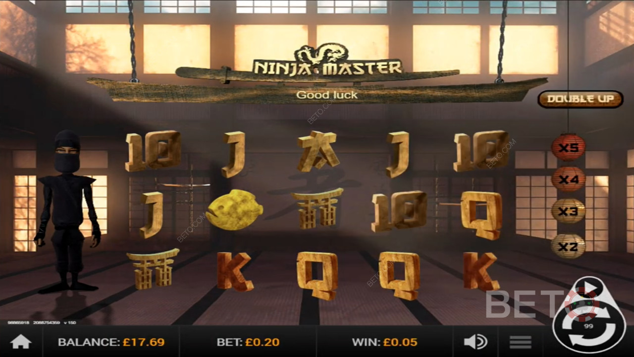 BETO स्लॉट्स द्वारा Ninja Master समीक्षा