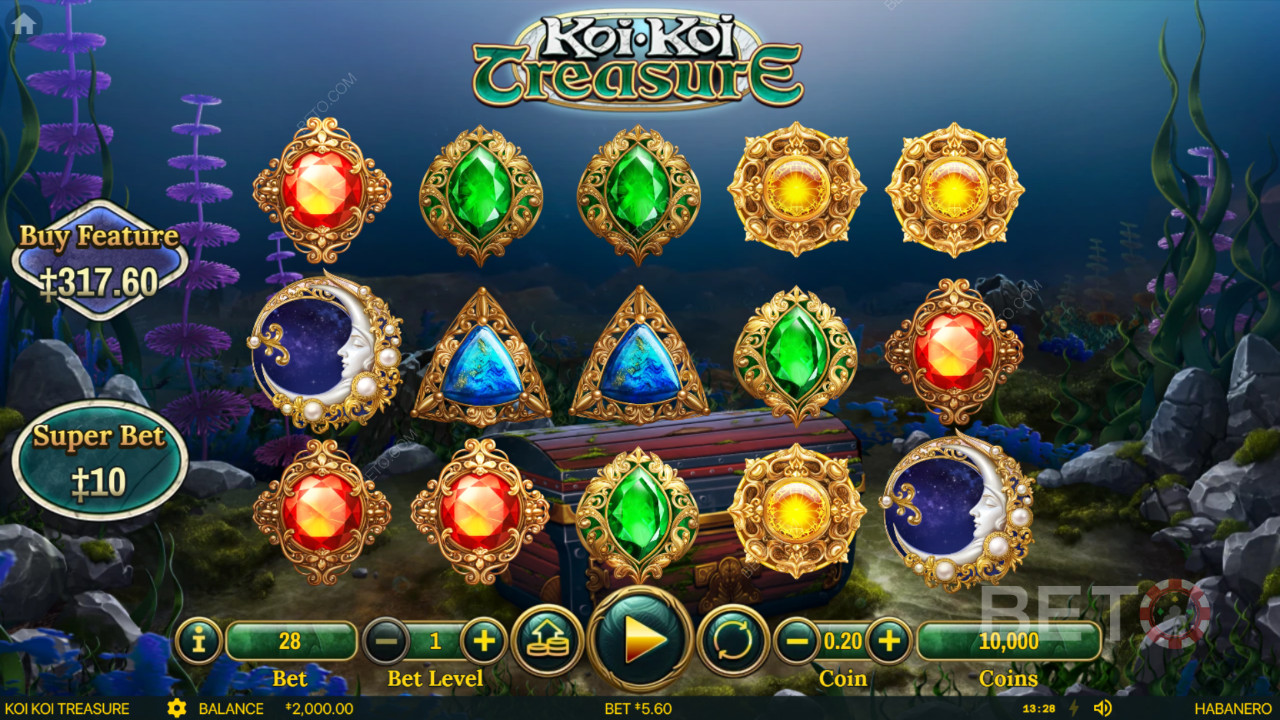 थीम और डिज़ाइन: रहस्यमय जलीय साहसिक