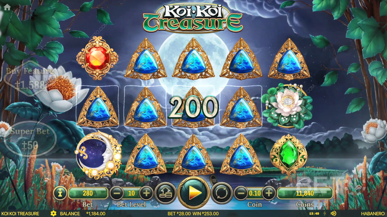 Habanero द्वारा लिखित कोई कोई ट्रेजर में बोनस सुविधाओं की व्याख्या