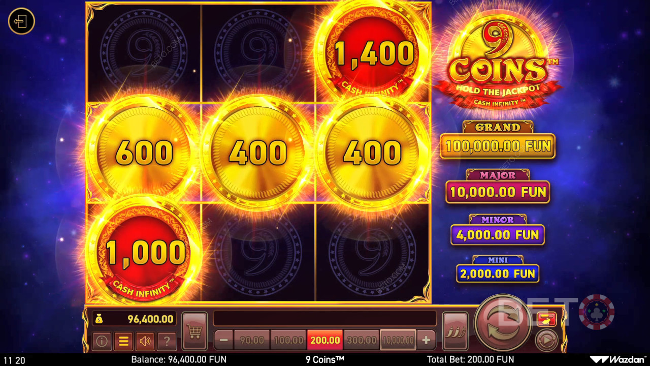 9 Coins फ्री खेलें