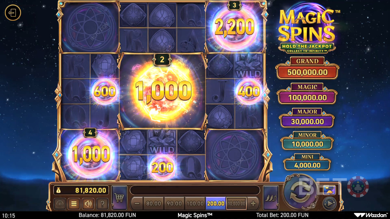 Magic Spins फ्री खेलें