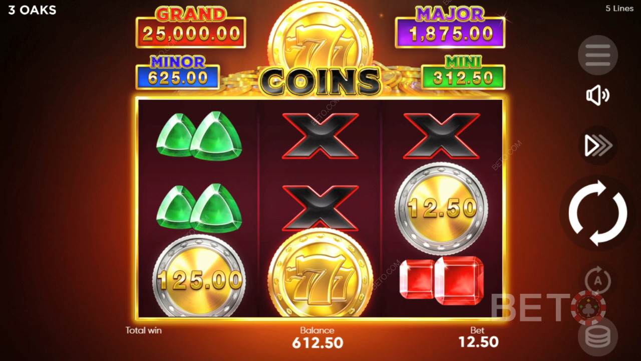 777 Coins फ्री खेलें