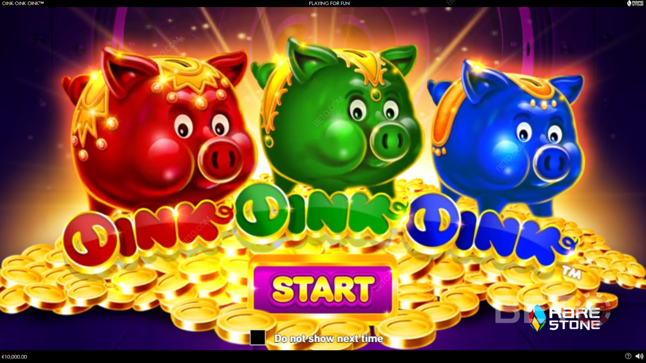 ओइंक ओइंक ओइंक वीडियो स्लॉट में अपनी शर्त का 2,000 गुना जीतें!