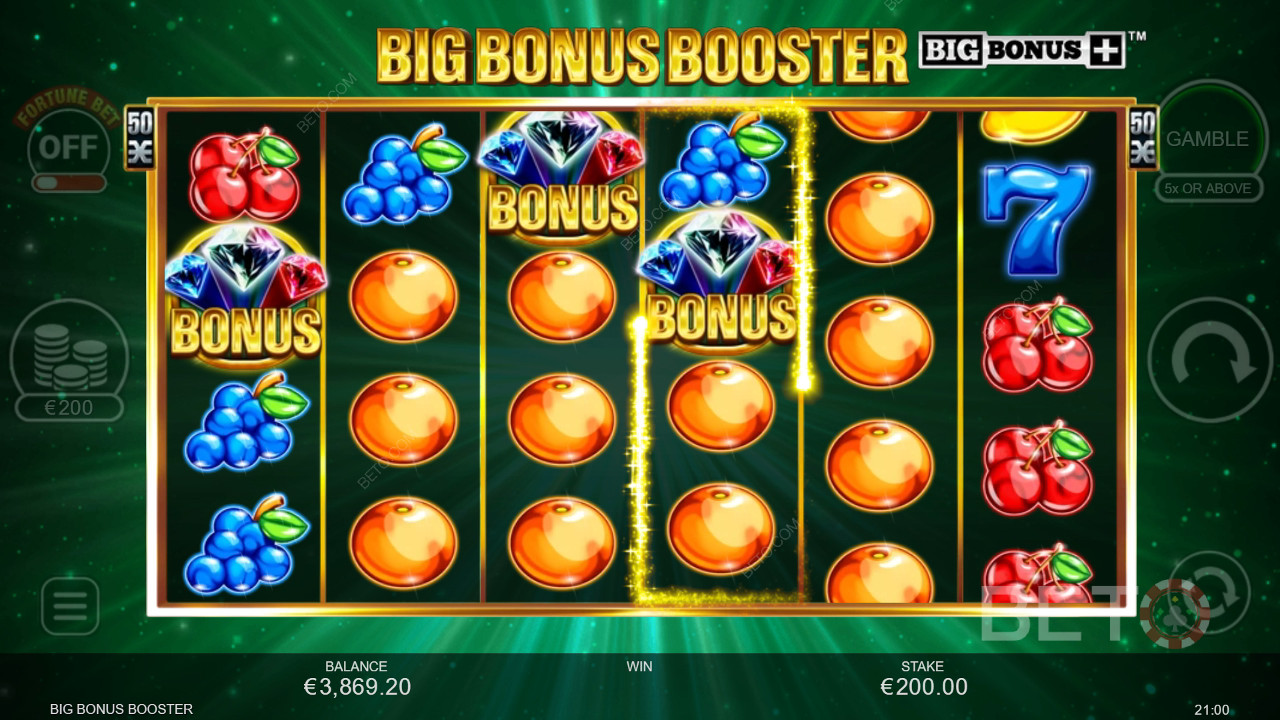 Big Bonus Booster फ्री खेलें