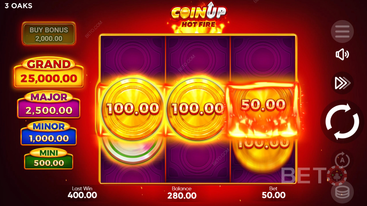 Coin Up: Hot Fire फ्री खेलें