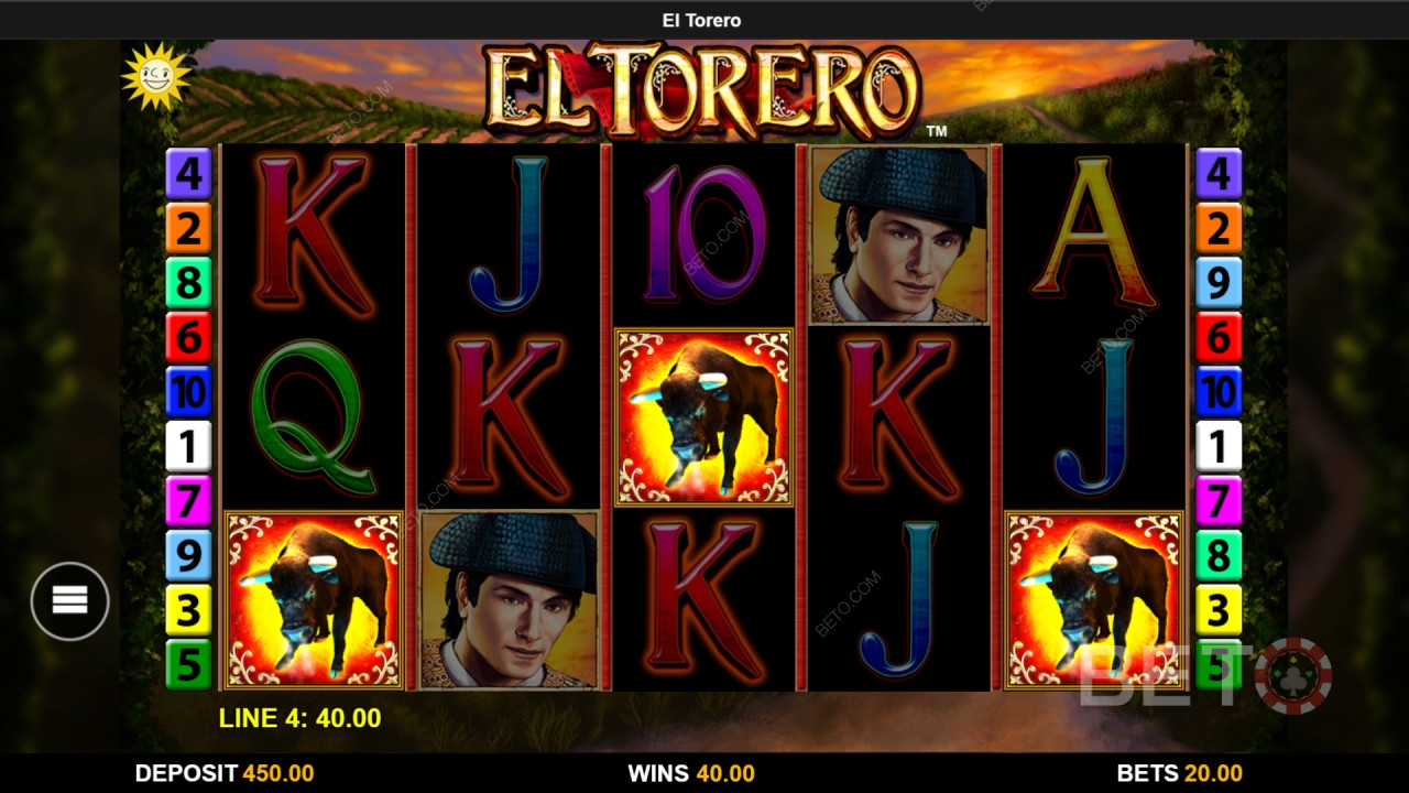El Torero फ्री खेलें
