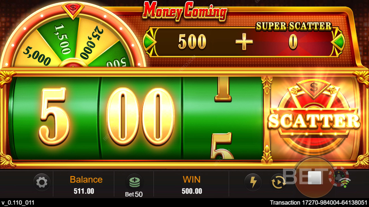 BETO स्लॉट्स द्वारा मनी कमिंग की समीक्षा