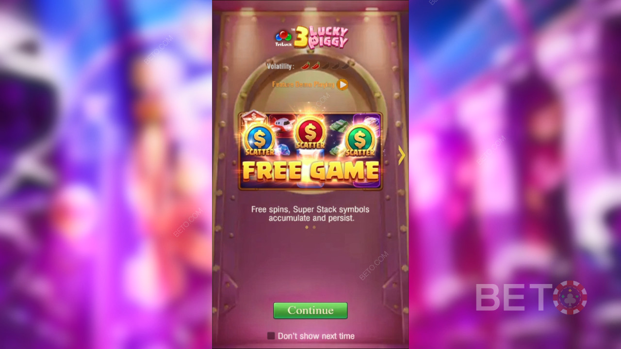 3 लकी पिग्गी वीडियो स्लॉट में अपनी शर्त का 10,000 गुना जीतें!