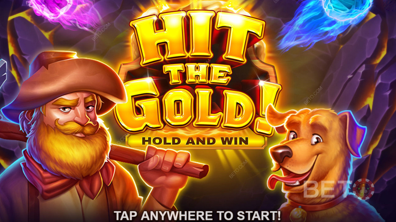 आकर्षक होल्ड एंड विन शीर्षक, Hit the Gold! ऑनलाइन स्लॉट में गुमनाम और खोई हुई संपत्ति खोजें