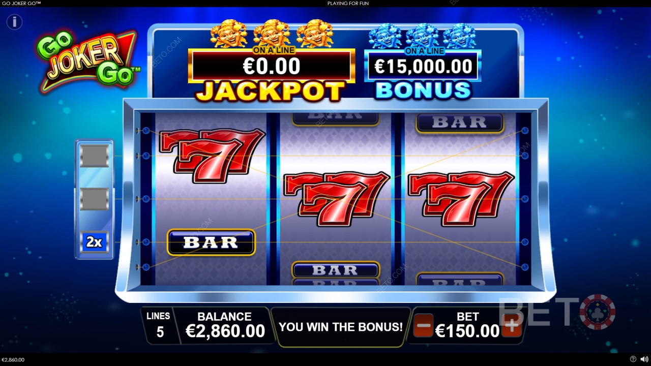 Playtech द्वारा गो जोकर गो में बोनस सुविधाओं की व्याख्या