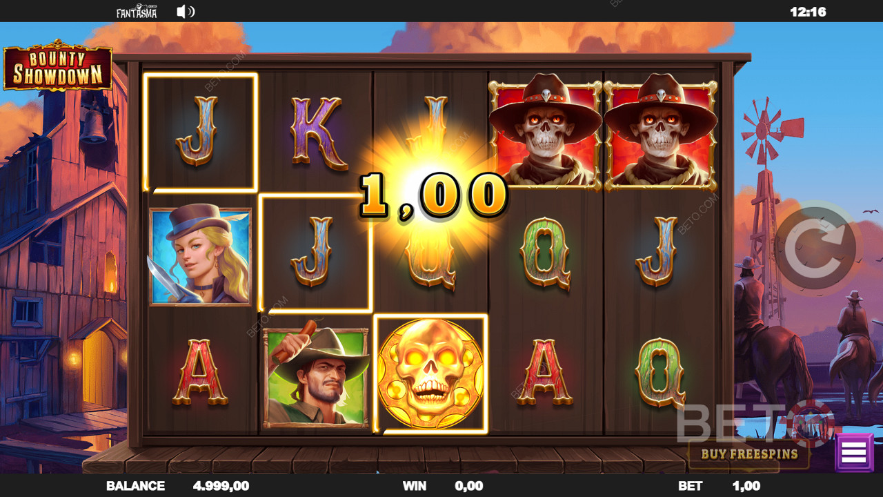 Bounty Showdown के ग्रिड पर गनस्लिंगर्स