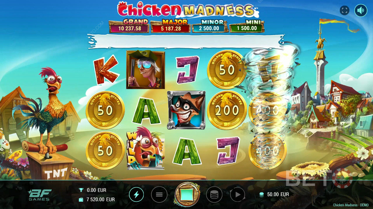 Chicken Madness फ्री खेलें